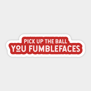 Pick Up The Ball Sticker